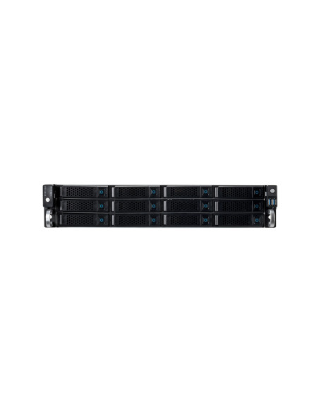 UNYKAch Servidor Rack Hot Swap 2U / 12 BahÍ­as Negro, Plata