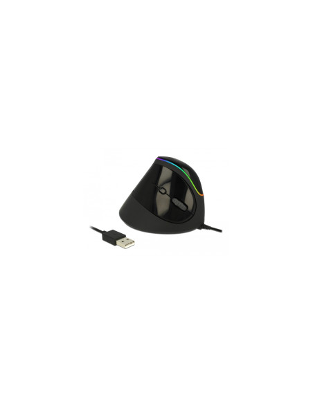 DeLOCK 12597 ratón mano derecha RF inalámbrico 2500 DPI