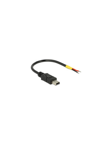 DeLOCK 85251 cable USB 0,1 m USB 2.0 Mini-USB B Negro