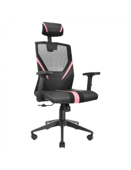 Mars Gaming MGC-ERGO Rosa Silla Gaming Ergonómica Malla Transpirable