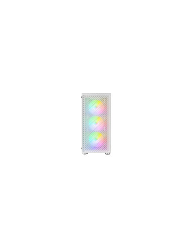 Mars Gaming MC-F Blanco, Semitorre Gaming ATX, Ventana Completa