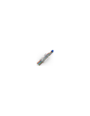 WP WPC-MDP-883-6UP-R50T conector RJ-45 Transparente