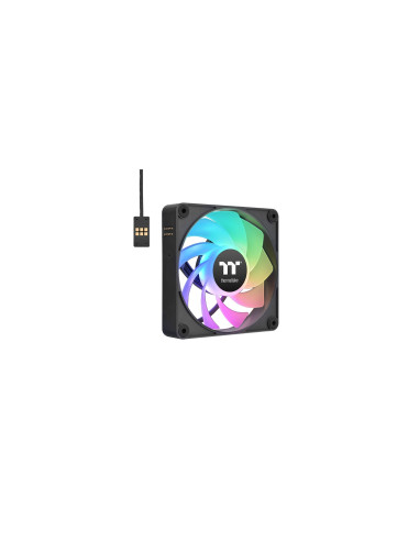 Thermaltake CL-F192-PL12SW-A sistema de refrigeración para ordenador Carcasa del ordenador Ventilador 12 cm Negro 3 pieza(s)