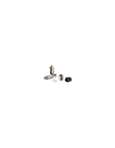 Equip 121172 conector RJ-45 Negro, Acero inoxidable 2