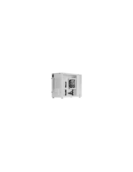 Mars Gaming MC-LCD Mini Tower Negro, Blanco