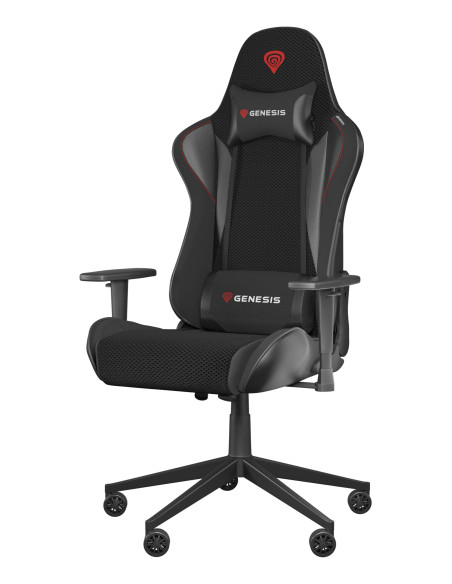 GENESIS Nitro 440 G2 Butaca para jugar Asiento acolchado Negro, Gris