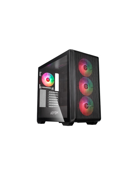 ABYSM Caja ATX Danube KAMP BX300 Negro