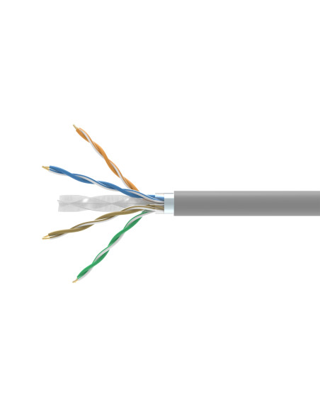 Equip 404539 cable de red Gris 305 m Cat6 F/UTP (FTP)