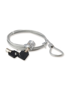 Conceptronic CNBSLOCK15 cable antirrobo Plata 1,5 m