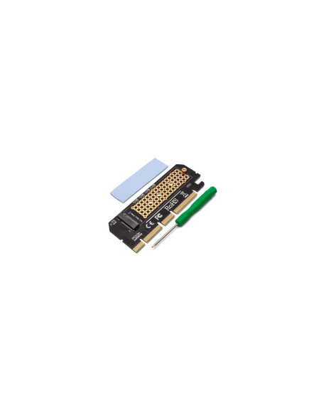Savio Adapter AK-41 tarjeta y adaptador de interfaz Interno M.2