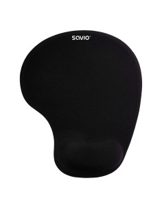 Savio MP-01B mouse pad black Negro