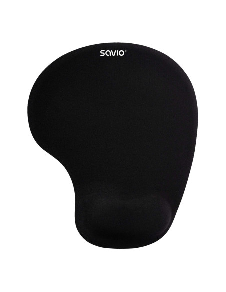 Savio MP-01B mouse pad black Negro