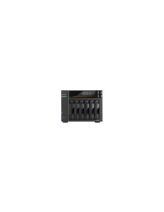 Asustor LOCKERSTOR 6 Gen3 (AS6806T) NAS Escritorio AMD Ryzen V3C14 16 GB DDR5 ADM Negro