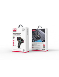 TRANSMISOR FM BCC09 BLUETOOTH + USB + TIPO C 25W XO 2