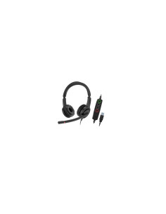 Axtel VOICE UC28 stereo USB-A Auriculares Alámbrico Diadema Oficina/Centro de llamadas USB tipo A Negro 2