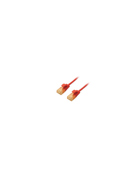 Equip 626200 cable de red Rojo 0,15 m Cat6a U/UTP (UTP)