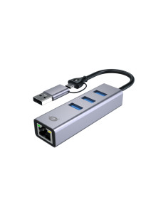 Conceptronic ABBY25G base para portátil y replicador de puertos