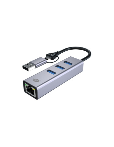 Conceptronic ABBY25G base para portátil y replicador de puertos