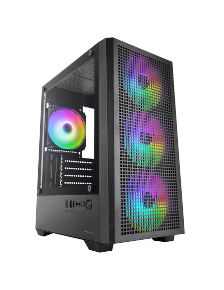 Mars Gaming MCVECTOR carcasa de ordenador Mini Tower Negro