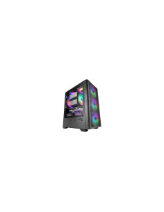 Mars Gaming MCVECTOR carcasa de ordenador Mini Tower Negro 2