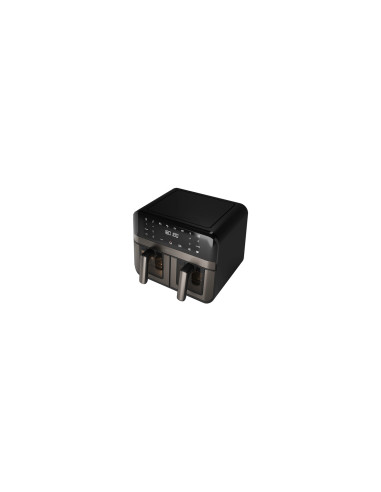 Aiwa AFR-9000 Doble 9 L Independiente 2400 W Freidora de aire caliente Negro