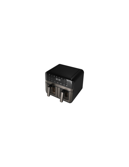 Aiwa AFR-9000 Doble 9 L Independiente 2400 W Freidora de aire caliente Negro
