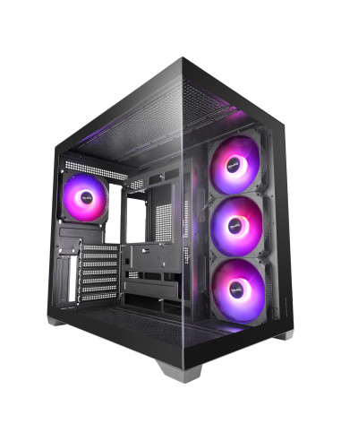 Mars Gaming MCV5 carcasa de ordenador Midi Tower Negro