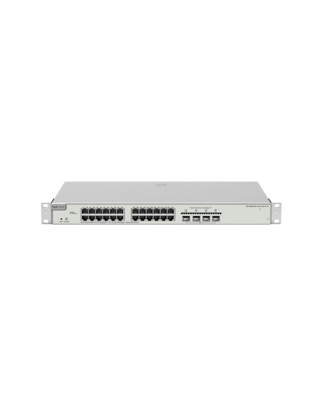Ruijie Networks RG-NBS5200-24GT4XS-P-V2 switch Gestionado L3 Gigabit Ethernet (10/100/1000) Energía sobre Ethernet (PoE) 1U Gris
