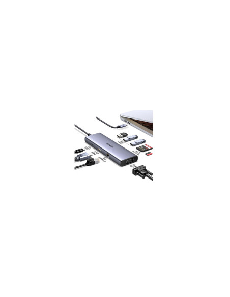 Ugreen Revodok USB-C 6-IN-1 Hub met 4K HDMI USB Tipo C 10000 Mbit/s