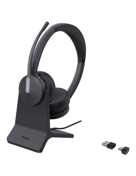 Yealink BH70 Dual with Stand USB-C/A Headset Auriculares Inalámbrico