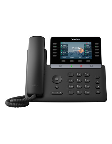 Yealink T74U teléfono IP Negro LCD