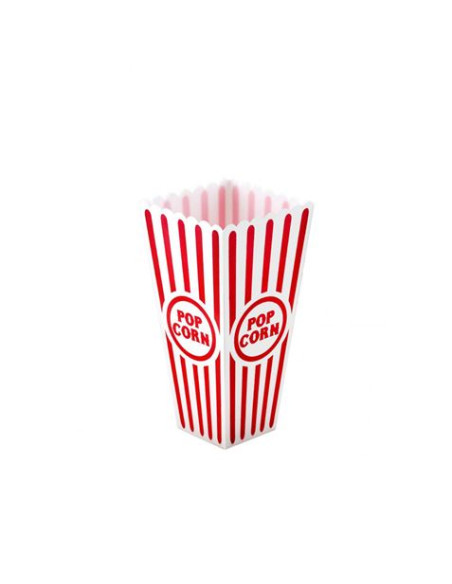CUBO PALOMITAS PLASTICO 9.5 X 19.3CM ALGON