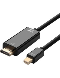 CABLE MINI DP A HDMI MINI DP/M - HDMI/M AISENS 2M BLACK
