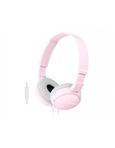 AURICULAR DIADEMA CON MICRÓFONO MP3 ROSA SONY
