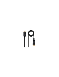CABLE NANOCABLE DISPLAYPORT DP MACHO A DISPLAYPORT DP MACHO 7M NEGRO