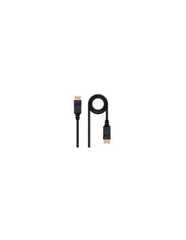 CABLE NANOCABLE DISPLAYPORT DP MACHO A DISPLAYPORT DP MACHO 7M NEGRO
