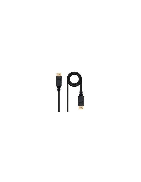 CABLE NANOCABLE DISPLAYPORT DP MACHO A DISPLAYPORT DP MACHO 7M NEGRO