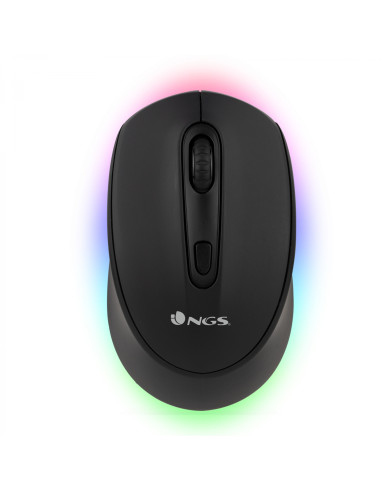 Ratón NGS SMOG-RB Ambidextro RF inalámbrica + Bluetooth Í“ptico 2400