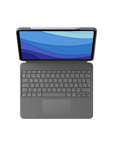 Logitech Combo Touch Funda con teclado smart connector QWERTY español