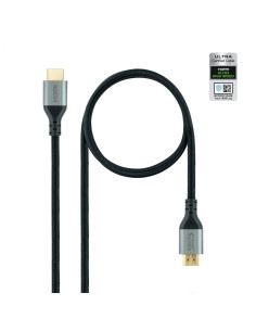 Nanocable Cable HDMI 2.1 Certificado ULTRA HIGH SPEED A/M-A/M, Negro,