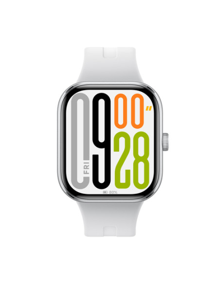 Xiaomi Watch 5 5,26 cm (2.07") AMOLED Digital 432 x 514 Pixeles Pantalla táctil Plata