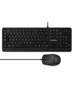 TECLADO + RATON ENTERPRISE PRO KM102 ISLE USB BLACK