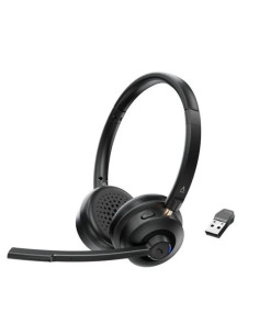 AURICULARES + MICROFONO CREATIVE HEADSET CHAT WIRELESS USB BLACK