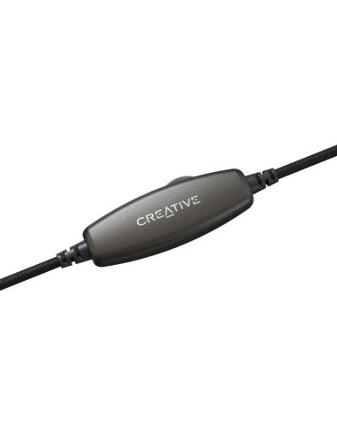 AURICULARES + MICROFONO CREATIVE HEADSET HS-230 USB/JACK BLACK
