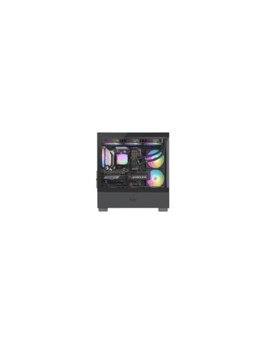darkFlash Caja PC DS500 RGB Micro-ATX Negra