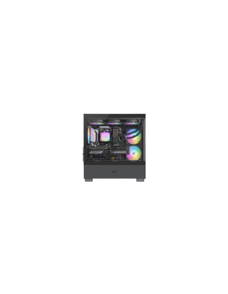 darkFlash Caja PC DS500 RGB Micro-ATX Negra