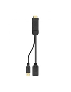 CABLE CONVERSOR 4K AISENS HDMI/MACHO - DISPLAYPORT/HEMBRA 10W 10CM BLACK 2