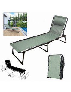 TUMBONA CAQUI+ ALMOHADA 188 X 55 X 30CM