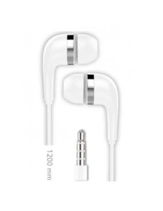 AURICULARES INTRAUDITIVOS CON MICROFONO 3.5 BLANCOS TECH ONE