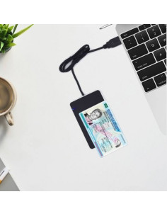 LECTOR DE TARJETAS EWENT DNIE NFC BLACK 2